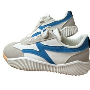 De Florance  Sneakers DF Cloudea Women's Size 11 Lightweight White & Blue Shoes